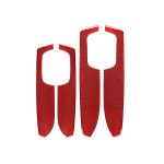 4 Teile/satz Carbon Faser Auto Tür Armlehne Panel Dekorative Aufkleber für Toyota Tundra 2014-2018, Links und rechts Antrieb Universal, Door Armrest Panel