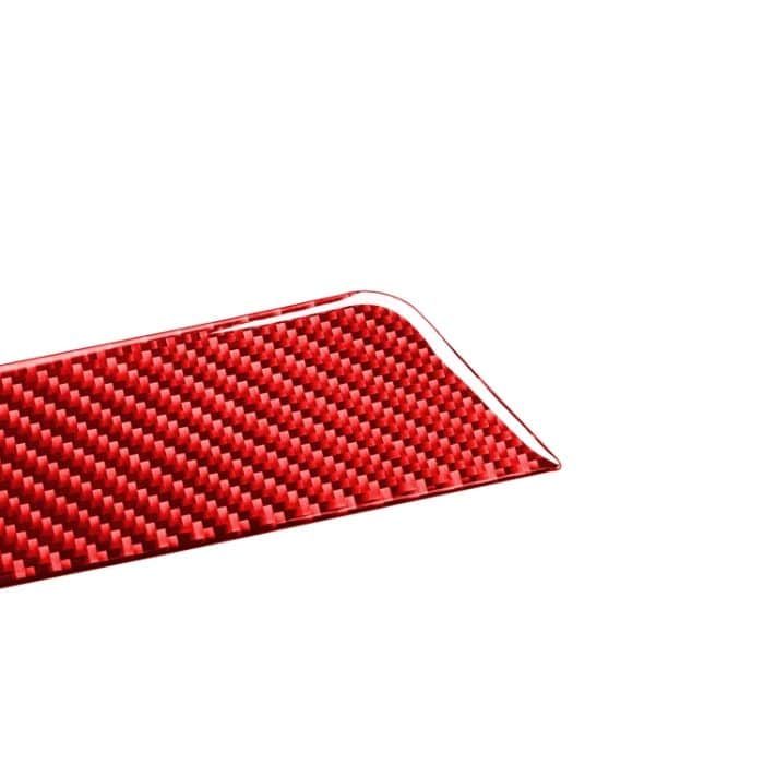 3 Teile/satz Carbon Faser Auto Mittelkonsole Streifen Dekorative Aufkleber für Toyota Tundra 2014-2018, Linke Fahrt, Center Console Strip,Left Drive – Bild 3