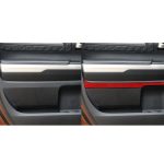 4 Teile/satz Carbon Faser Auto Tür Panel Dekorative Aufkleber für Toyota Tundra 2014-2018, Links und Rechts Antrieb Universal, Door Panel – Bild 6