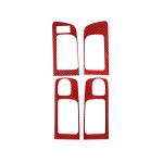 4 Teile/satz Carbon Faser Auto Tür Innengriff Dekorative Aufkleber für Toyota Tundra 2014-2018, Linke Fahrt, Door Inner Handle ,Left Drive