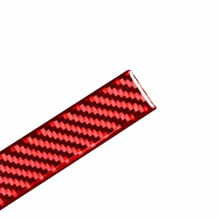 Kohlefaser-Auto-Zentralsteuerungs-Getränkehalter-Schlitzmatte, dekorativer Aufkleber für Toyota Tundra 2014–2018, linker und rechter Antrieb, universell, Central Control Cup Holder Slot Mat – Bild 3