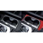 Kohlefaser-Autobecherhalter-Rahmen, dekorativer Aufkleber für Toyota Tundra 2014–2018, linker Antrieb, Cup Holder Frame,Left Drive – Bild 6