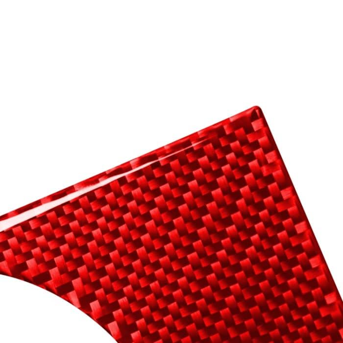 Kohlefaser-Autobecherhalter-Rahmen, dekorativer Aufkleber für Toyota Tundra 2014–2018, Rechtsantrieb, Cup Holder Frame,Right Drive – Bild 3