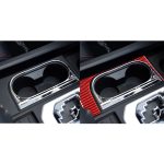 Kohlefaser-Autobecherhalter-Rahmen, dekorativer Aufkleber für Toyota Tundra 2014–2018, Rechtsantrieb, Cup Holder Frame,Right Drive – Bild 6