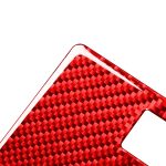 4 Teile/satz Carbon Faser Auto Vordere Reihe Lesen Licht Panel Dekorative Aufkleber für Toyota Tundra 2014-2018, links und Rechts Antrieb Universal, Front Row Reading Light Panel – Bild 3