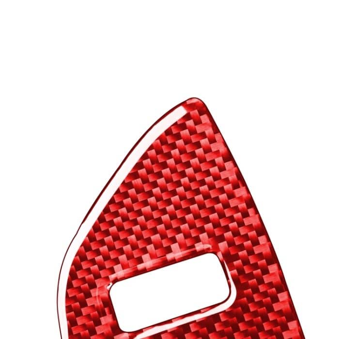 4 Teile/satz Carbon Faser Auto Glas Lift Schalter Ring Dekorative Aufkleber für Toyota Tundra 2014-2018, linke Fahrt, Glass Lift Switch Ring,Left Drive – Bild 3