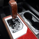 Carbon-Faser-Auto-Zahnrad-Außenrahmen-dekorativer Aufkleber für Toyota Tundra 2014–2018, linker und rechter Antrieb, universell, Gear Outer Frame – Bild 5