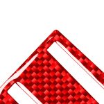 Carbon-Faser-Auto-Armlehnenbox-Slot-Pad, dekorativer Aufkleber für Toyota Tundra 2014–2018, Links- und Rechtsantrieb, universell, Armrest Box Slot Pad – Bild 3