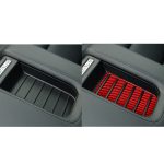 Carbon-Faser-Auto-Armlehnenbox-Slot-Pad, dekorativer Aufkleber für Toyota Tundra 2014–2018, Links- und Rechtsantrieb, universell, Armrest Box Slot Pad – Bild 6