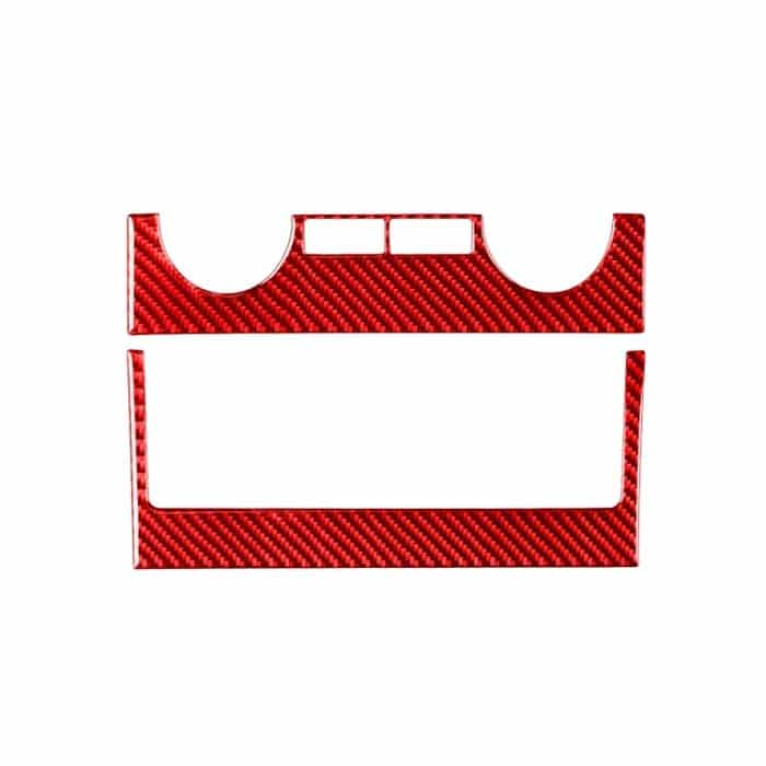 CRP5617R.jpg Kohlefaser-Auto-Zentralsteuerungs-Klimaanlagen-Schalttafel-dekorativer Aufkleber für Toyota Tundra 2014–2018, linker und rechter Antrieb, universell, Central Control Air Conditioner Switch Panel – Bild 1