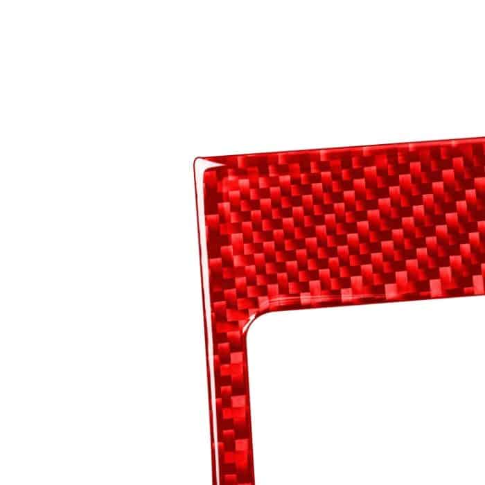 Kohlefaser-Auto-Zentralsteuerungs-Klimaanlagen-Schalttafel-dekorativer Aufkleber für Toyota Tundra 2014–2018, linker und rechter Antrieb, universell, Central Control Air Conditioner Switch Panel – Bild 3