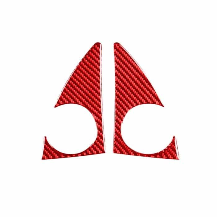 2 Teile/satz Carbon Faser Auto A-säule Lautsprecher Panel Dekorative Aufkleber für Toyota Tundra 2014-2018, links und Rechts Antrieb Universal, A-pillar Speaker Panel – Bild 1