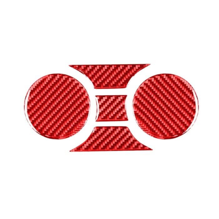 CRP5621R.jpg Kohlefaser-Auto-Zentralsteuerungs-Getränkehalter-Panel, dekorativer Aufkleber für Toyota Tundra 2014–2018, linker und rechter Antrieb, universell, Central Control Cup Holder Panel – Bild 1