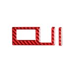 2 Teile/satz Carbon Faser Auto Scheinwerfer Schalter Ring Dekorative Aufkleber für Toyota Tundra 2014-2018, Links und rechts Drive Universal, Headlight Switch Ring