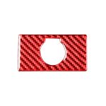 Carbon-Faser-Auto-hinterer Zigarettenanzünder-Schalter-dekorativer Aufkleber für Toyota Tundra 2014-2018, linker und rechter Antrieb Universal, Rear Cigarette Lighter Switch