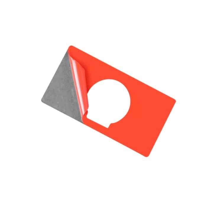 Carbon-Faser-Auto-hinterer Zigarettenanzünder-Schalter-dekorativer Aufkleber für Toyota Tundra 2014-2018, linker und rechter Antrieb Universal, Rear Cigarette Lighter Switch – Bild 3