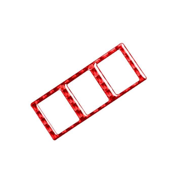 Kohlefaser-Auto-Modusschalter-dekorativer Aufkleber für Toyota Tundra 2014–2018, linker und rechter Antrieb, universell, Mode Switch – Bild 2