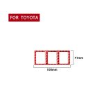 Kohlefaser-Auto-Modusschalter-dekorativer Aufkleber für Toyota Tundra 2014–2018, linker und rechter Antrieb, universell, Mode Switch – Bild 4