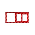 Kohlefaser-Autoscheinwerfer-Höhenverstellschalter, dekorativer Aufkleber für Toyota Tundra 2014–2018, Links- und Rechtsantrieb, universell, Headlight Height Adjustment Switch