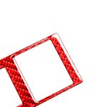 Kohlefaser-Autoscheinwerfer-Höhenverstellschalter, dekorativer Aufkleber für Toyota Tundra 2014–2018, Links- und Rechtsantrieb, universell, Headlight Height Adjustment Switch – Bild 3