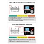 Duoyi DY4200 Auto höherer Genauigkeit Digitaler Bodenwiderstandstester – Bild 8