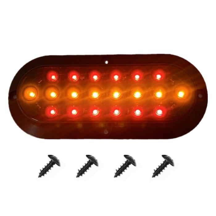MK-012 20LEDS Dynamic Car Rückhall Light Signal Lampen-Anzeige Blitzwarnlicht 12-24V – Bild 1
