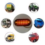 MK-012 20LEDS Dynamic Car Rückhall Light Signal Lampen-Anzeige Blitzwarnlicht 12-24V – Bild 6