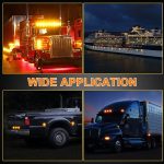 10 PCS MK-019 Auto/LKW 6LEDs Seitenmarkierungs-Anzeigeleuchten Glühbirnenlampe, MK-019 (Red Light), MK-019 (White Light), MK-019 (Yellow Light) – Bild 5