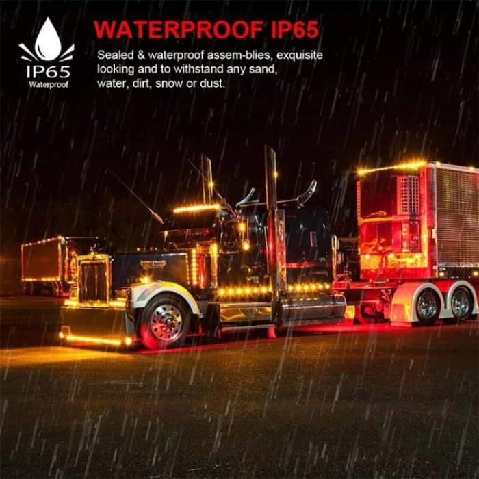 5 PCS MK-093 Auto/LKW 6LEDs Seitenmarkierungs-Anzeigeleuchten Glühbirne Lampe, MK-093(Blue Light), MK-093(Green Light), MK-093(Red Light), MK-093(White Light), MK-093(Yellow Light) – Bild 6