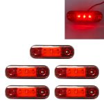 5 Stück MK-327 Auto/LKW 3 LEDs Seitenmarkierungs-Kontrollleuchte Rücklicht, MK-327(Red Light), MK-327(White Light), MK-327(Yellow Light)