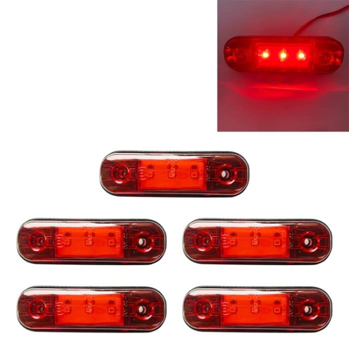 CRP5655RL.jpg 5 Stück MK-327 Auto/LKW 3 LEDs Seitenmarkierungs-Kontrollleuchte Rücklicht, MK-327(Red Light), MK-327(White Light), MK-327(Yellow Light) – Bild 1