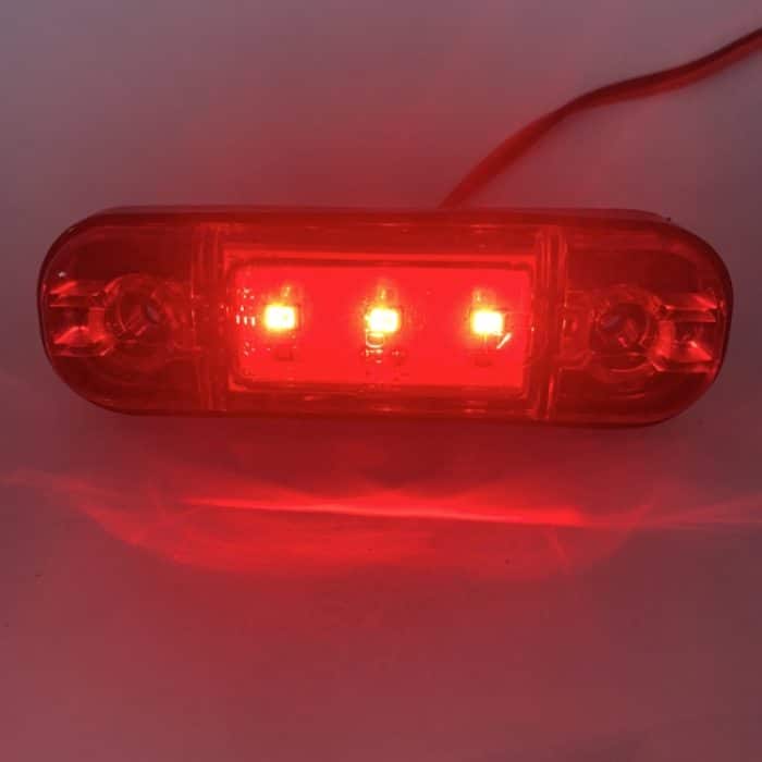 5 Stück MK-327 Auto/LKW 3 LEDs Seitenmarkierungs-Kontrollleuchte Rücklicht, MK-327(Red Light), MK-327(White Light), MK-327(Yellow Light) – Bild 7