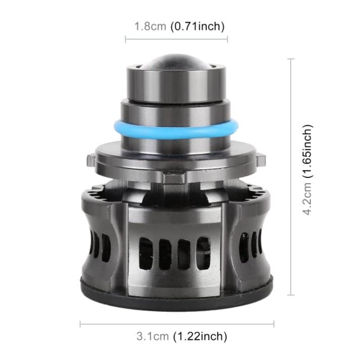 1 Paar 9005 27W / DC12V Auto-Aluminiumlegierung-LED-Scheinwerfer, 9005 (Blue Light), 9005 (Gold Light), 9005 (Lime Green), 9005 (White Light) – Bild 3