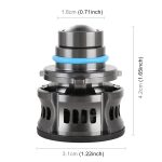 1 Paar 9006 27W / DC12V Auto-Aluminiumlegierung-LED-Scheinwerfer, 9006 (Blue Light), 9006 (Gold Light), 9006 (Lime Green), 9006 (White Light) – Bild 3