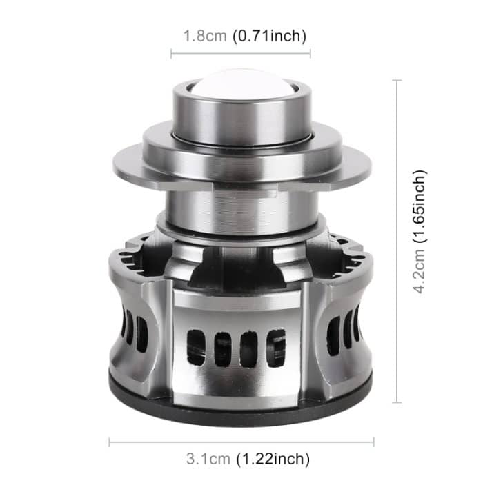 1 Paar H7 27W / DC12V Auto-Aluminiumlegierung-LED-Scheinwerfer, H7 (Blue Light), H7 (Gold Light), H7 (Lime Green), H7 (White Light) – Bild 3