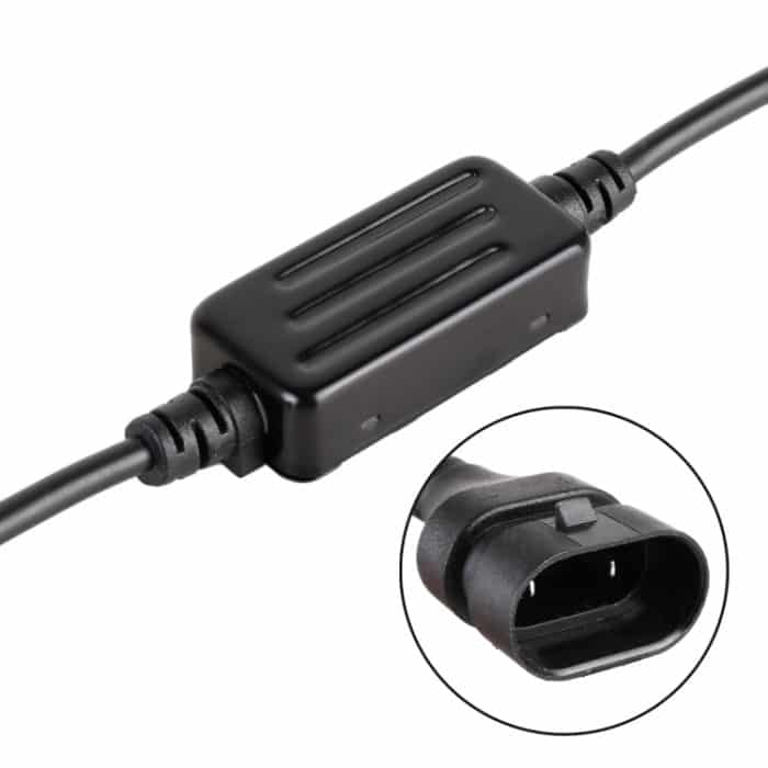 1 Paar 9006 27W / DC12V Auto-Aluminiumlegierung blinkende LED-Scheinwerfer, 9006 Flashing (Blue Light), 9006 Flashing (Gold Light), 9006 Flashing (Lime Green), 9006 Flashing (White Light) – Bild 5