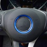 Auto-Lenkrad-Dekorringabdeckung für Mercedes-Benz, Innendurchmesser: 5,8 cm, 5.8cm (Blue), 5.8cm (Red), 5.8cm (Silver) – Bild 6
