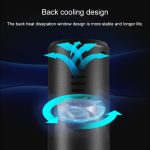 Wiederaufladbare tragbare elektrische Luftpumpe mit LCD-Digitalanzeige und COB-Licht – Bild 9