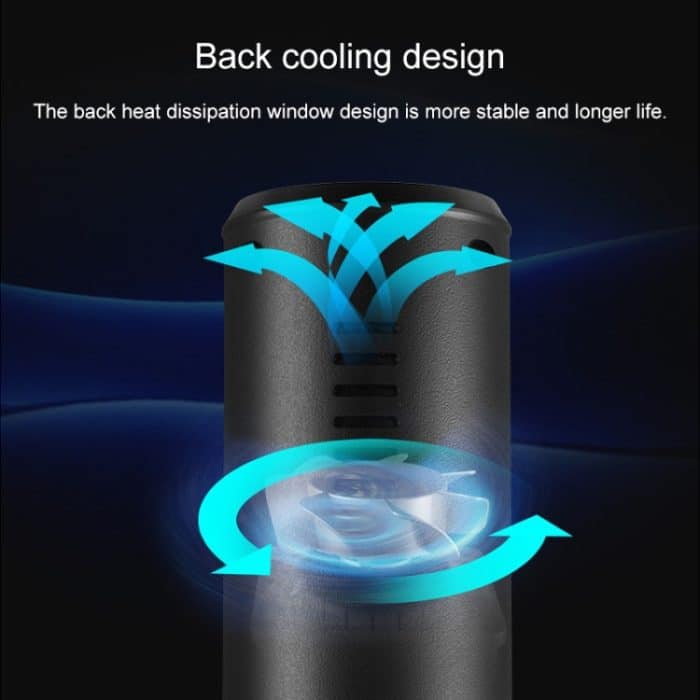 Wiederaufladbare tragbare elektrische Luftpumpe mit LCD-Digitalanzeige und COB-Licht – Bild 9