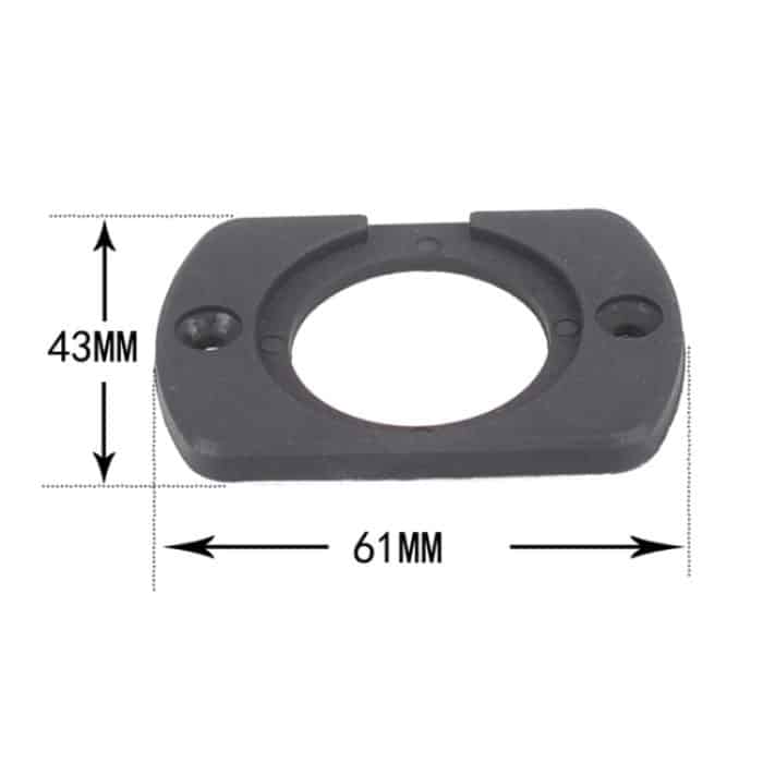 5 PCs 1 Lochauto modifizierte USB -Ladevoltmeter -Zigaretten -Leichterplatte – Bild 2