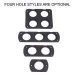 5 PCs 1 Lochauto modifizierte USB -Ladevoltmeter -Zigaretten -Leichterplatte – Bild 4