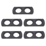 5 PCs 2-Loch-Auto modifiziert USB-Ladevoltmeter-Zigaretten-Leichterplatte