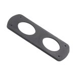 5 PCs 2-Loch-Auto modifiziert USB-Ladevoltmeter-Zigaretten-Leichterplatte – Bild 3