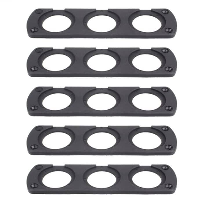 CRP57173.jpg 5 PCs 3-Loch-Auto-modifiziertes USB-Ladevoltmeter-Zigaretten-Feuerzeug-Panel – Bild 1