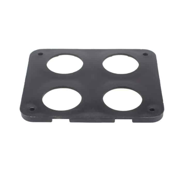 5 PCs 4-Loch-Auto modifizierte USB-Ladungsvoltmeter-Zigaretten-Leichterplatte – Bild 3