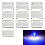 10 Stück ZS-7009 DC24V wasserdichte Auto-/LKW-Seitenmarkierungs-Anzeigeleuchten, Glühlampe