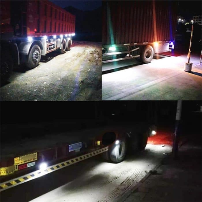 10 Stück ZS-7009 DC24V wasserdichte Auto-/LKW-Seitenmarkierungs-Anzeigeleuchten, Glühlampe – Bild 7