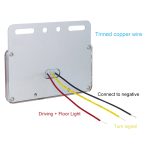 4 Stück ZS-9001 DC24V 9D wasserdichte Auto-/LKW-Seitenmarkierungs-Anzeigeleuchten, Glühlampe, Blue Light, Green Light, Red Light, White Light, Yellow Light – Bild 6