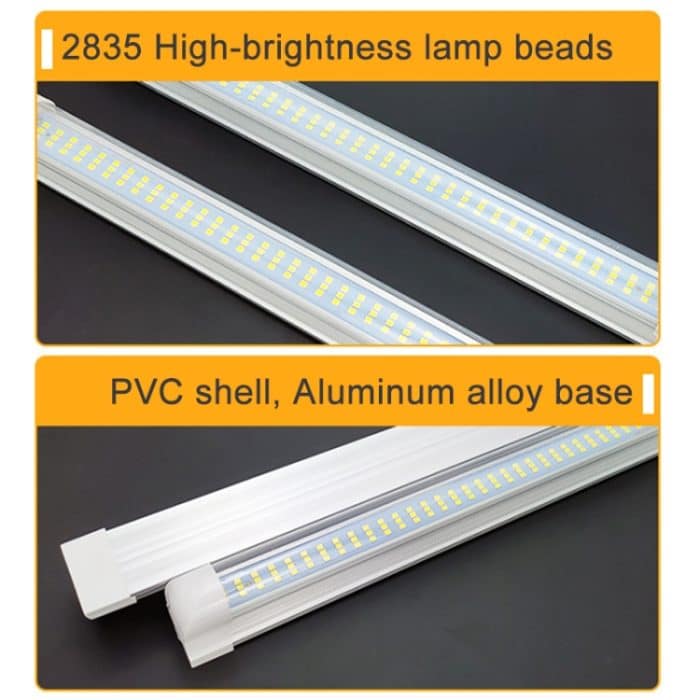 2 PCS ZS-3333 Top Switch Typ 12-80V High Bright 108LEDs Car Dome Light Cabin Light Bar – Bild 4