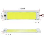 2 STÜCKE ZS-3346 DC24V High Bright 105 COB Lampenperlen Auto Lichtkuppel Kabine Lichtleiste – Bild 3